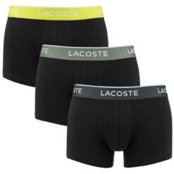Lacoste 3-pack Boxers Combi Zwart II