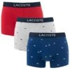 Lacoste 3-pack Boxers All Over Mini Logo Multi