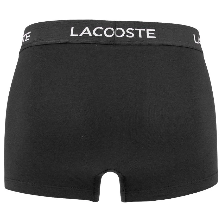 Lacoste 5-pack Boxers Basic Zwart 3 Lacoste 5-pack Boxers Basic Zwart - Afbeelding 3