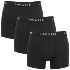 Lacoste 3-pack Microfiber Boxers Motion Basic Zwart