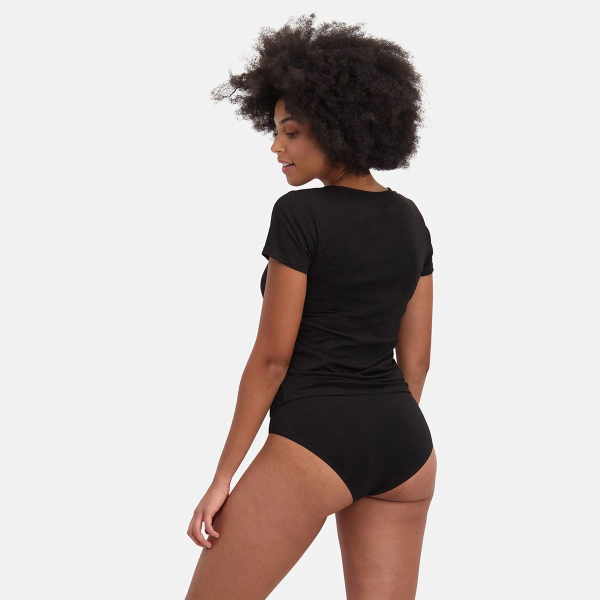 Bamboo Basics Dames 3-pack Hip-slips Mila Zwart 3 Bamboo Basics Dames 3-pack Hip-slips Mila Zwart - Afbeelding 3