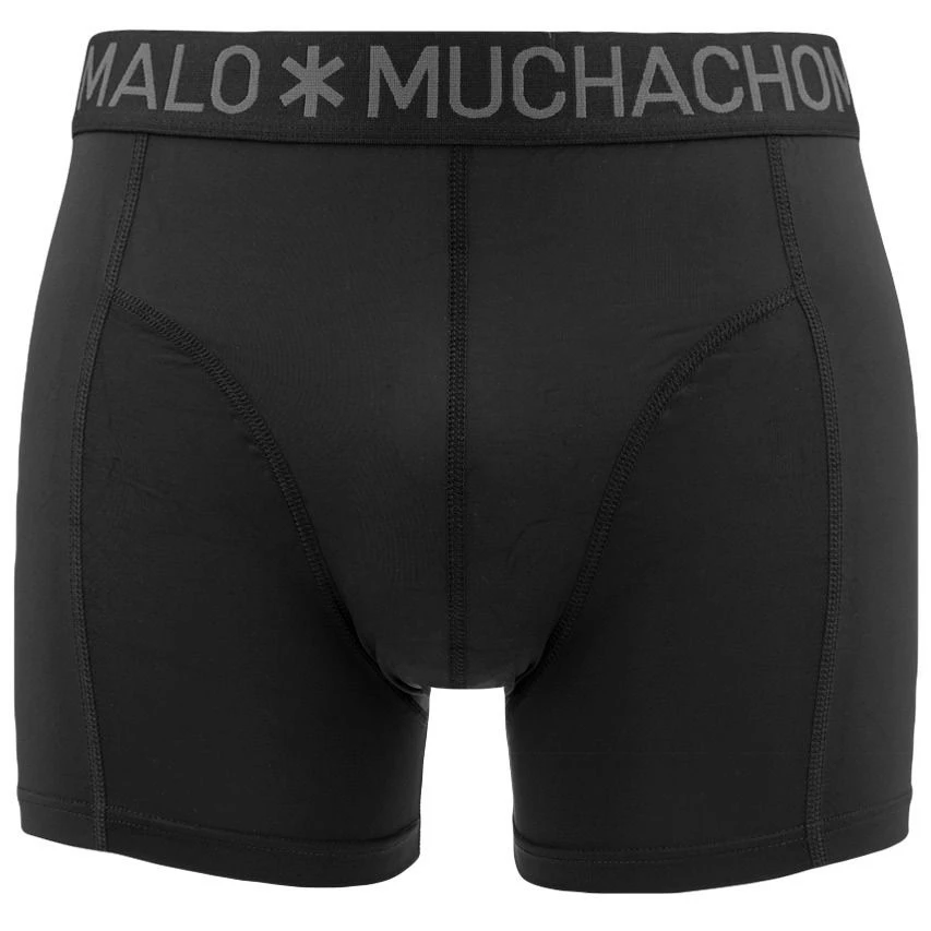 Muchachomalo 3-pack Microfiber Boxers Zwart V 2 Muchachomalo 3-pack Microfiber Boxers Zwart V - Afbeelding 2