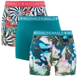 Muchachomalo 3-pack Boxers Jackbean Alicewonder Multi