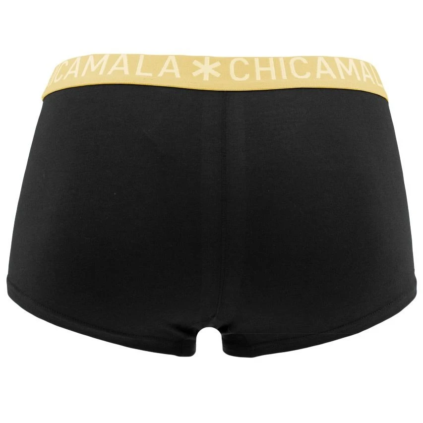 Chicamala Dames 2-pack Mini Boxershorts Basic Combi Zwart VII 5 Chicamala Dames 2-pack Mini Boxershorts Basic Combi Zwart VII - Afbeelding 5