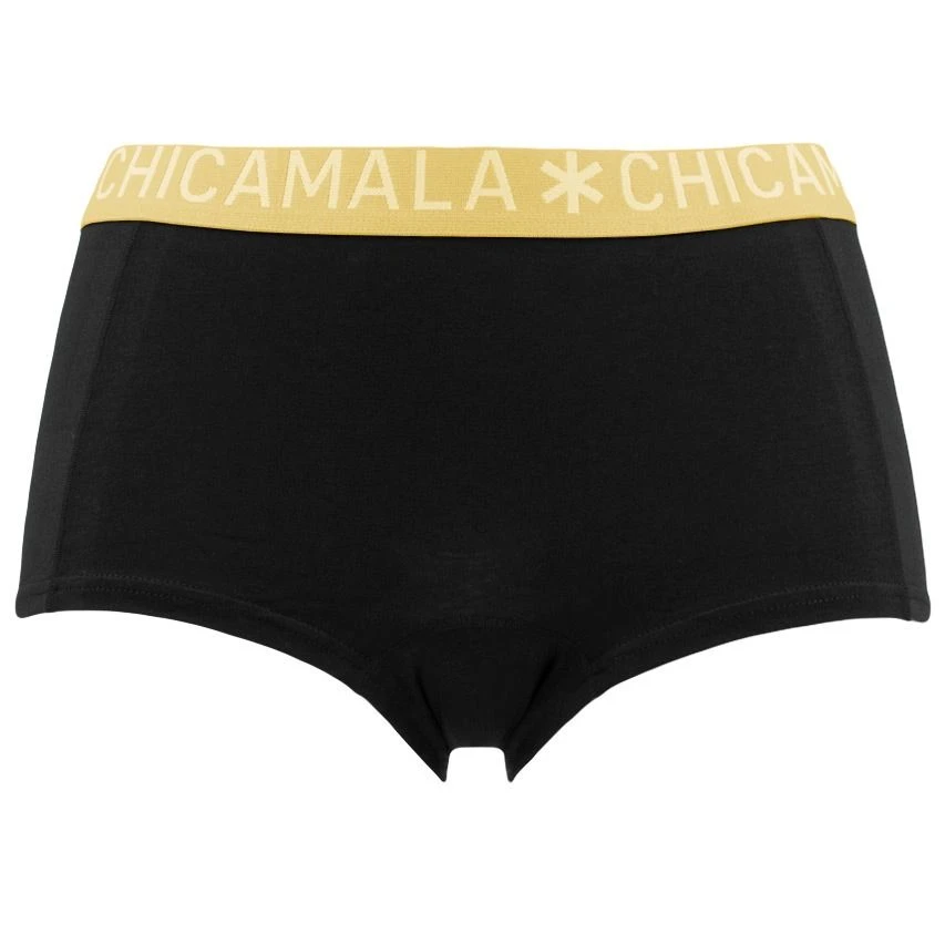 Chicamala Dames 2-pack Mini Boxershorts Basic Combi Zwart VII 4 Chicamala Dames 2-pack Mini Boxershorts Basic Combi Zwart VII - Afbeelding 4