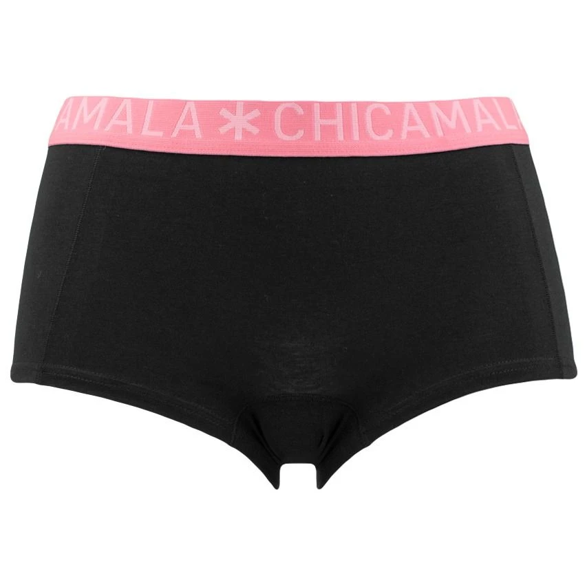 Chicamala Dames 2-pack Mini Boxershorts Combi Zwart 6 Chicamala Dames 2-pack Mini Boxershorts Combi Zwart - Afbeelding 6