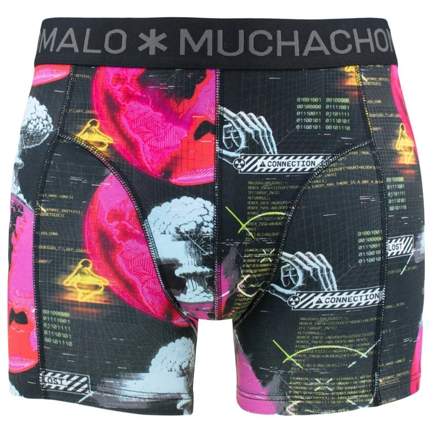 Muchachomalo 3-pack Boxers Binary Multi 2 Muchachomalo 3-pack Boxers Binary Multi - Afbeelding 2