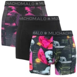 Muchachomalo 3-pack Boxers Binary Multi