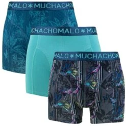 Muchachomalo 3-pack Boxers Flamingo Multi