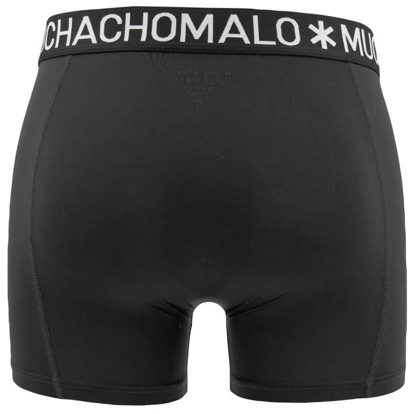 Muchachomalo 3-pack Microfiber Boxers Basic Blauw & Zwart 3 Muchachomalo 3-pack Microfiber Boxers Basic Blauw & Zwart - Afbeelding 3
