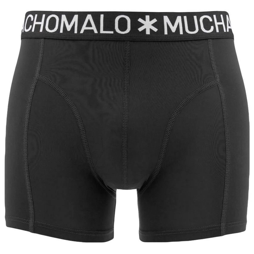 Muchachomalo 3-pack Microfiber Boxers Basic Blauw & Zwart 2 Muchachomalo 3-pack Microfiber Boxers Basic Blauw & Zwart - Afbeelding 2