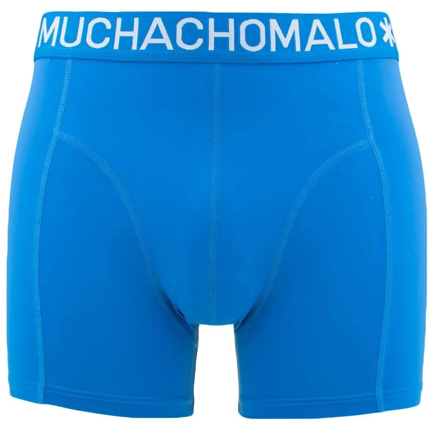 Muchachomalo 3-pack Microfiber Boxers Basic Blauw & Zwart 6 Muchachomalo 3-pack Microfiber Boxers Basic Blauw & Zwart - Afbeelding 6