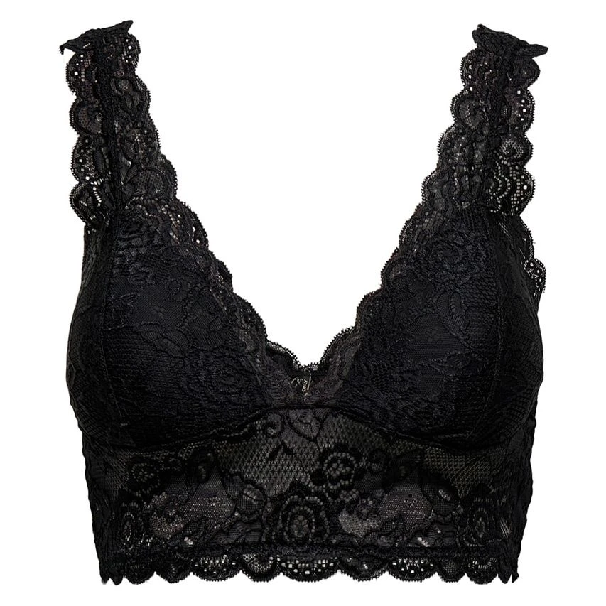 ONLY Dames Bralette Kant Chloe Zwart 1 ONLY Dames Bralette Kant Chloe Zwart