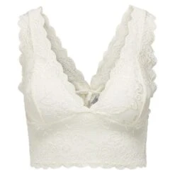 ONLY Dames Bralette Kant Chloe Wit