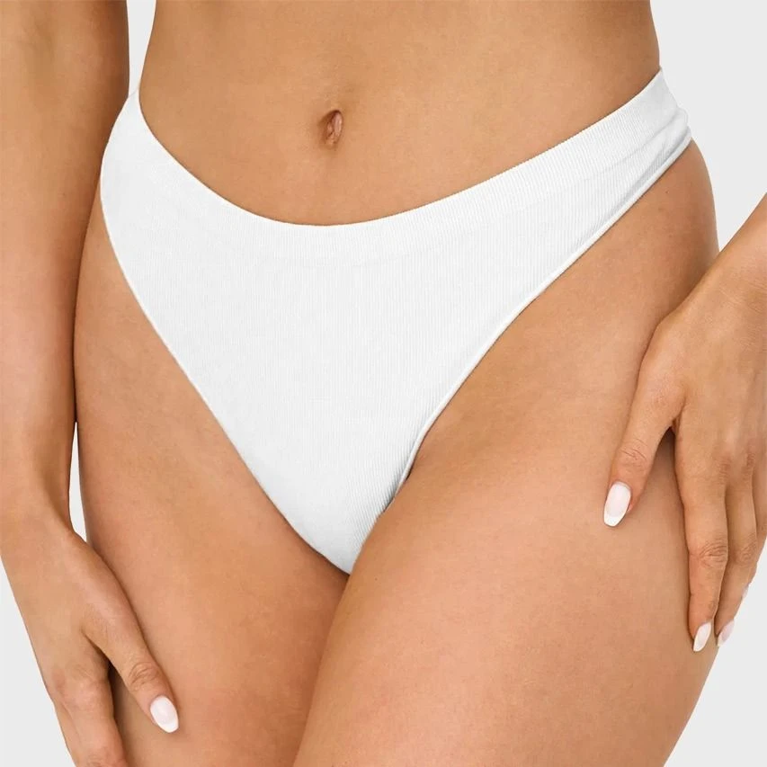 ONLY Dames 3-pack Microfiber Strings Vicky Rib Wit 4 ONLY Dames 3-pack Microfiber Strings Vicky Rib Wit - Afbeelding 4