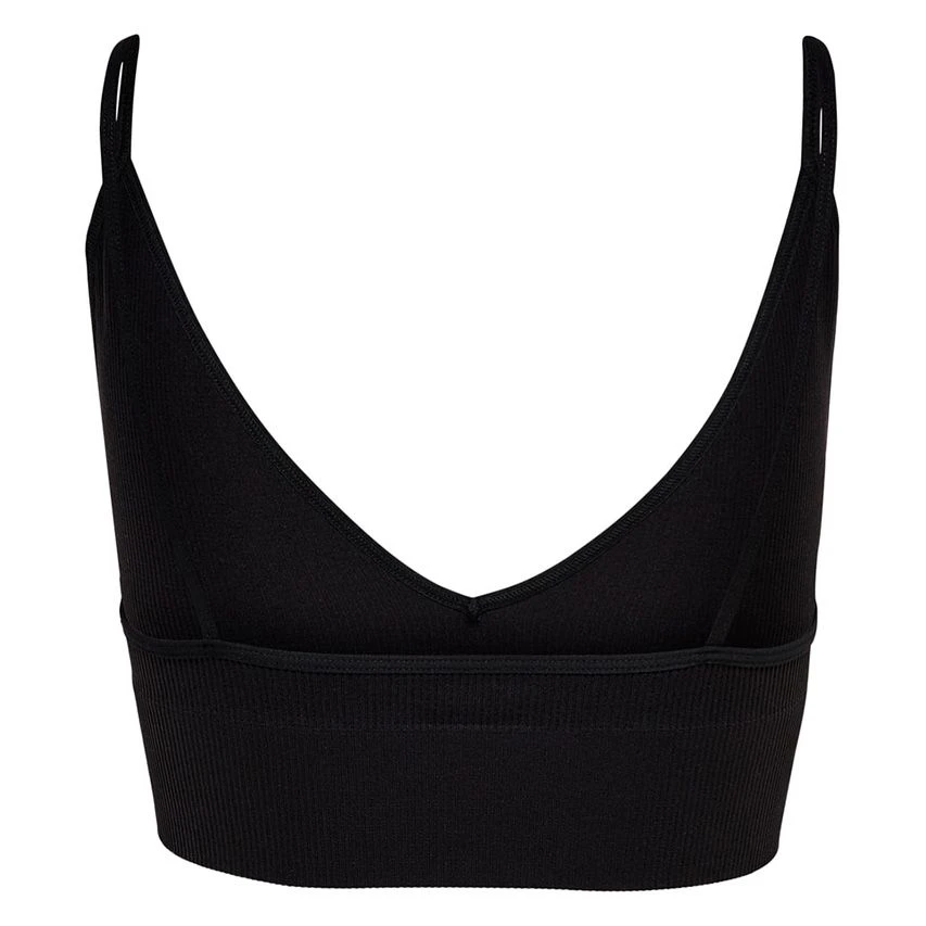 ONLY Dames Seamless Bralette Rib Vicky Zwart 3 ONLY Dames Seamless Bralette Rib Vicky Zwart - Afbeelding 3