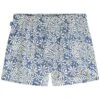 Pockies Wijde Boxershort Daisies Blauw