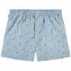 Pockies Wijde Boxershort Flowers Blauw