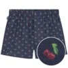 Pockies Wijde Boxershort Cherry Blauw