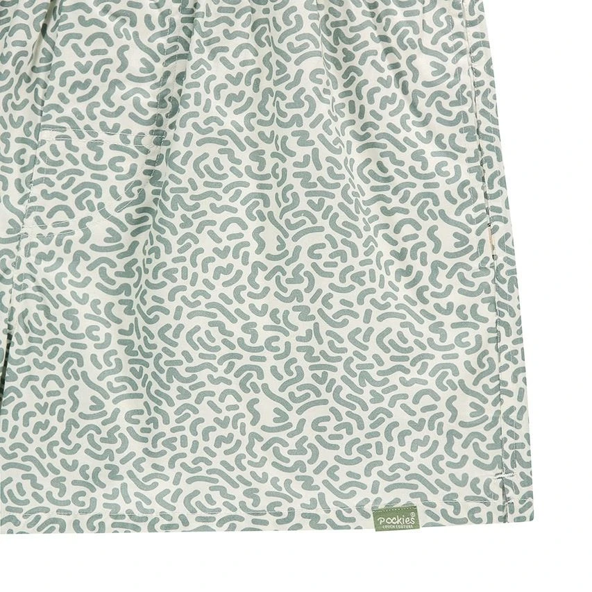 Pockies Wijde Boxershort Squiggles Groen 2 Pockies Wijde Boxershort Squiggles Groen - Afbeelding 2