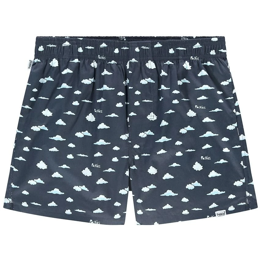 Pockies Wijde Boxershort Clouds Blauw 5 Pockies Wijde Boxershort Clouds Blauw - Afbeelding 5