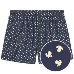 Pockies Wijde Boxershort Popcorn Blauw