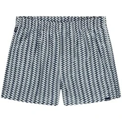 Pockies Wijde Boxershort Wavey Blauw