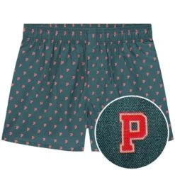 Pockies Wijde Boxershort P's Allover Groen