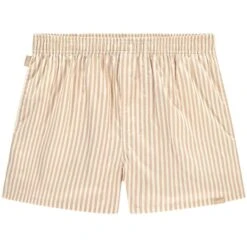 Pockies Wijde Boxershort Striped Beige