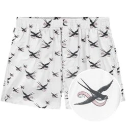 Pockies Wijde Boxershort Swallow For Pockies Wit