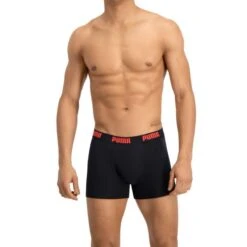 PUMA 2-pack Boxers Basic Zwart & Rood -Boxers Ondergoed Winkel aHR0cHM6Ly93d3cuYm94ZXJzLm5sL21lZGlhL2NhdGFsb2cvcHJvZHVjdC9wL3UvcHVtYV81MjEwMTUwMDEtNzg2X21mX2IuanBnP3N0b3JlPWJveGVyc19ubCZpbWFnZS10eXBlPWltYWdl