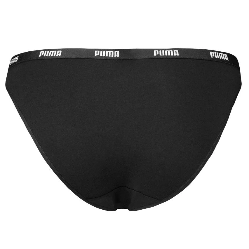 PUMA Dames 2-pack Cotton Modal Slips Basic Zwart 6 PUMA Dames 2-pack Cotton Modal Slips Basic Zwart - Afbeelding 6