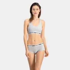 PUMA Dames 2-pack Cotton Modal Mini Boxershorts Grijs -Boxers Ondergoed Winkel aHR0cHM6Ly93d3cuYm94ZXJzLm5sL21lZGlhL2NhdGFsb2cvcHJvZHVjdC9wL3UvcHVtYV82MDMwMzMwMDEtMzI4XzFfbW9kZWxfdm9vcmthbnQuanBnP3N0b3JlPWJveGVyc19ubCZpbWFnZS10eXBlPWltYWdl
