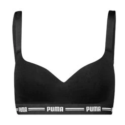 PUMA Dames Padded Bralette Zwart