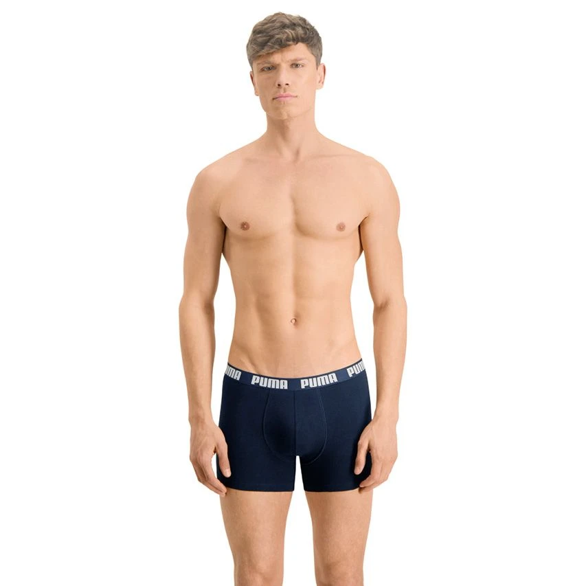 PUMA Everyday 3-pack Boxers Blauw 2 PUMA Everyday 3-pack Boxers Blauw - Afbeelding 2