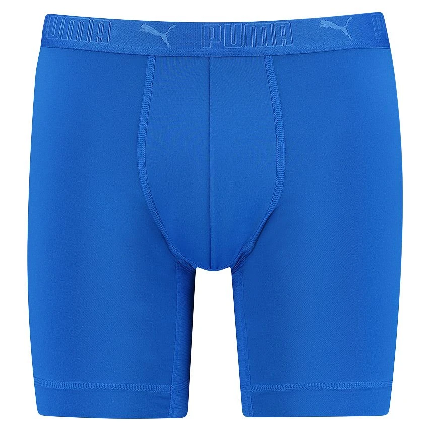 PUMA Sport 2-pack Microfiber Long Boxers Blauw 7 PUMA Sport 2-pack Microfiber Long Boxers Blauw - Afbeelding 7