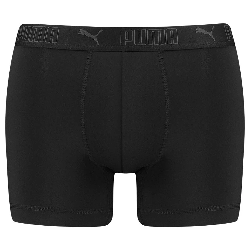 PUMA 3-pack Microfiber Boxers Sport Zwart & Blauw 2 PUMA 3-pack Microfiber Boxers Sport Zwart & Blauw - Afbeelding 2