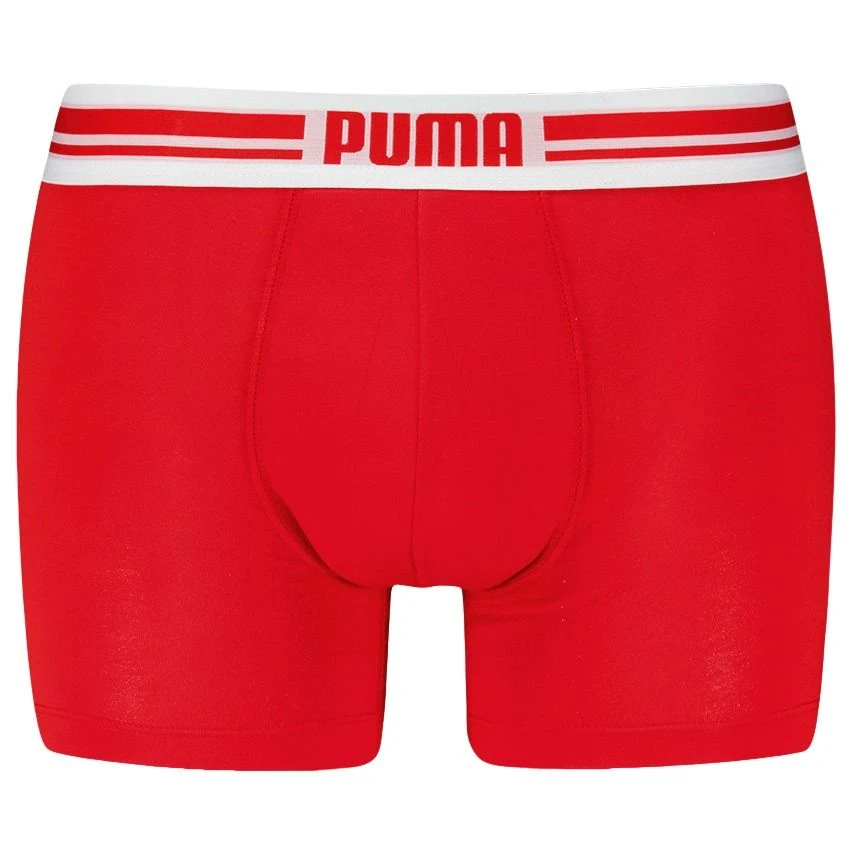 PUMA 2-pack Boxers Everyday Placed Logo Zwart & Rood 7 PUMA 2-pack Boxers Everyday Placed Logo Zwart & Rood - Afbeelding 7