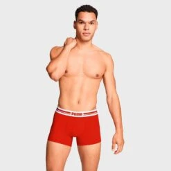 PUMA 2-pack Boxers Everyday Placed Logo Zwart & Rood 10 PUMA 2-pack Boxers Everyday Placed Logo Zwart & Rood -Boxers Ondergoed Winkel aHR0cHM6Ly93d3cuYm94ZXJzLm5sL21lZGlhL2NhdGFsb2cvcHJvZHVjdC9wL3UvcHVtYV83MDEyMjY3NjMtMDA1XzUuanBnP3N0b3JlPWJveGVyc19ubCZpbWFnZS10eXBlPWltYWdl