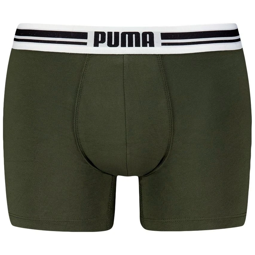 PUMA 2-pack Boxers Everyday Placed Logo Zwart & Groen 7 PUMA 2-pack Boxers Everyday Placed Logo Zwart & Groen - Afbeelding 7