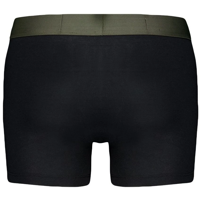 PUMA 2-pack Boxers Everyday Placed Logo Zwart & Groen 6 PUMA 2-pack Boxers Everyday Placed Logo Zwart & Groen - Afbeelding 6
