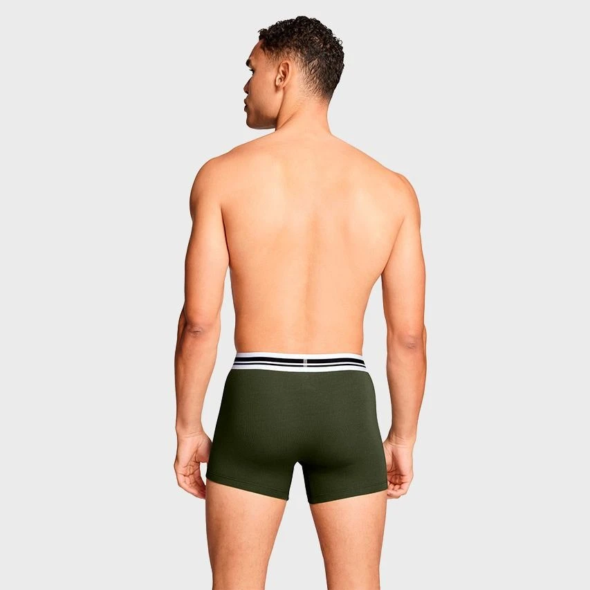 PUMA 2-pack Boxers Everyday Placed Logo Zwart & Groen 4 PUMA 2-pack Boxers Everyday Placed Logo Zwart & Groen - Afbeelding 4
