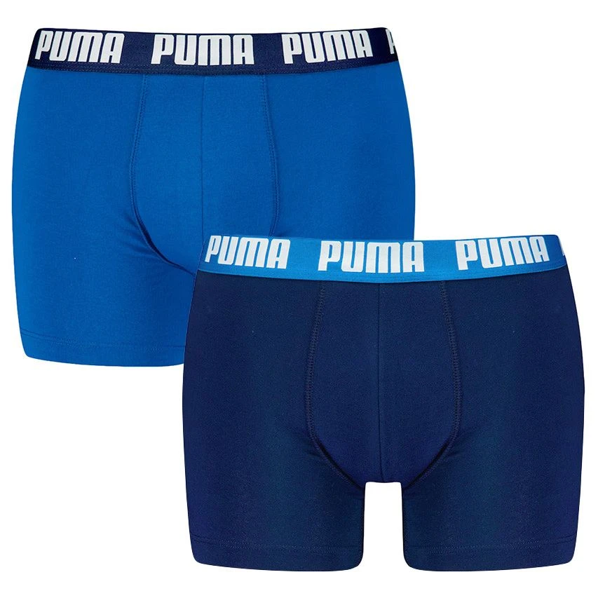 PUMA Everyday 2-pack Boxers Blauw 1 PUMA Everyday 2-pack Boxers Blauw