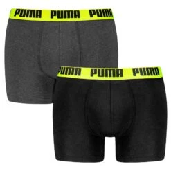 PUMA Everyday 2-pack Boxers Zwart & Grijs II