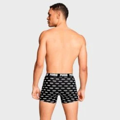 PUMA 2-pack Boxers Everyday Logo Print Zwart -Boxers Ondergoed Winkel aHR0cHM6Ly93d3cuYm94ZXJzLm5sL21lZGlhL2NhdGFsb2cvcHJvZHVjdC9wL3UvcHVtYV83MDEyMjYzOTEtMDAxXzUuanBnP3N0b3JlPWJveGVyc19ubCZpbWFnZS10eXBlPWltYWdl