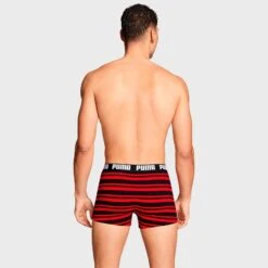 PUMA 2-pack Boxers Everyday Striped Zwart & Rood 10 PUMA 2-pack Boxers Everyday Striped Zwart & Rood -Boxers Ondergoed Winkel aHR0cHM6Ly93d3cuYm94ZXJzLm5sL21lZGlhL2NhdGFsb2cvcHJvZHVjdC9wL3UvcHVtYV83MDEyMjYzOTMtNzg2XzEuanBnP3N0b3JlPWJveGVyc19ubCZpbWFnZS10eXBlPWltYWdl