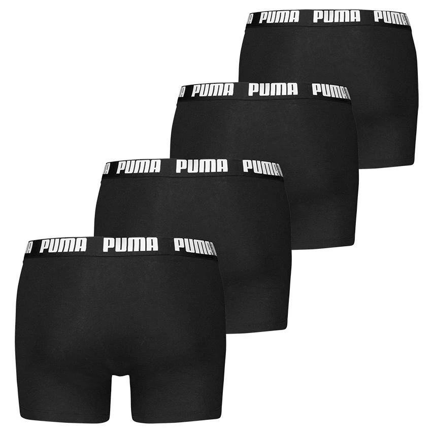 PUMA 4-pack Boxers Everyday Zwart II 2 PUMA 4-pack Boxers Everyday Zwart II - Afbeelding 2