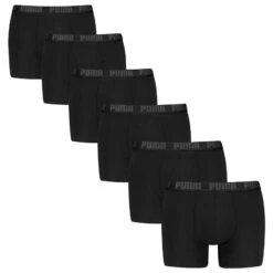 PUMA 6-pack Boxers Everyday Zwart