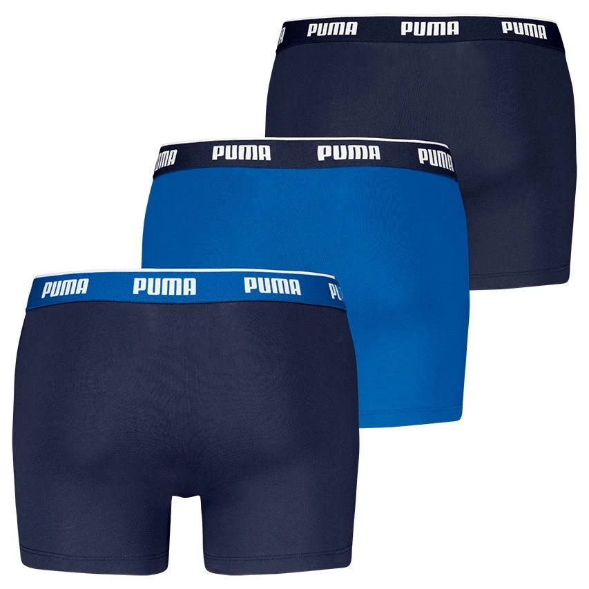 PUMA Comfort Stretch 3-pack Boxers Blauw 6 PUMA Comfort Stretch 3-pack Boxers Blauw - Afbeelding 6