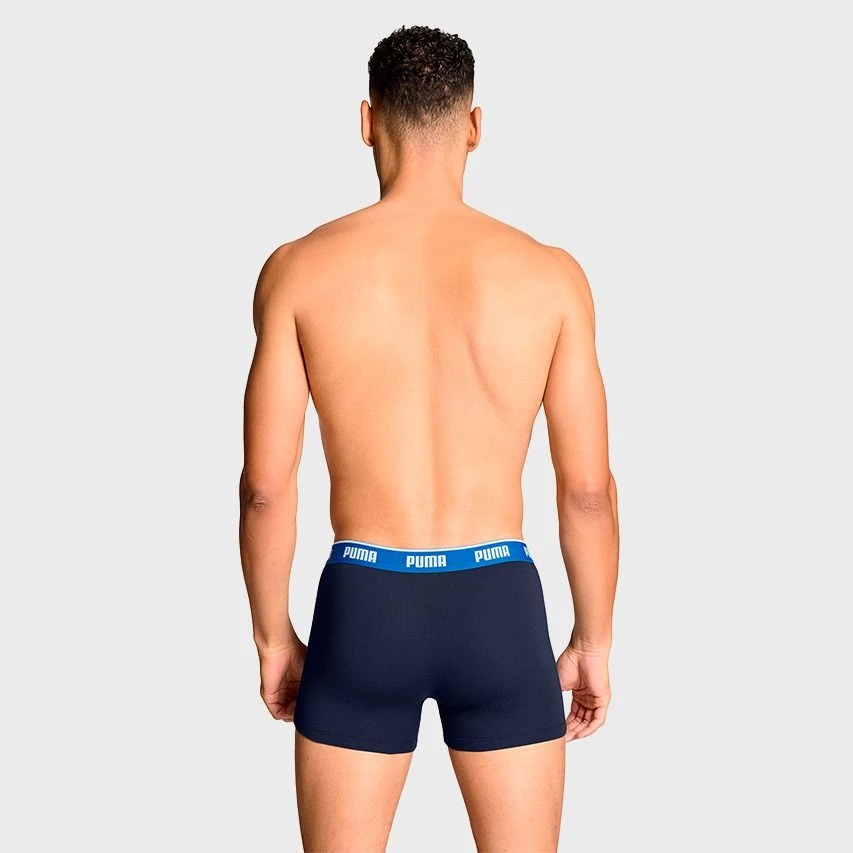 PUMA Comfort Stretch 3-pack Boxers Blauw 3 PUMA Comfort Stretch 3-pack Boxers Blauw - Afbeelding 3